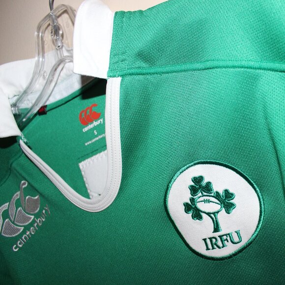 unworn Canterbury Ireland U-20 2016 home shirt rugby union men's jersey PWC IRFU - Picture 7 of 14